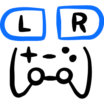 Video Games Device Shoulder Button Left Right Control Icon from Freehand Duotone Set