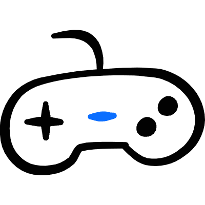 Video Game Controller Icon from Freehand Duotone Set