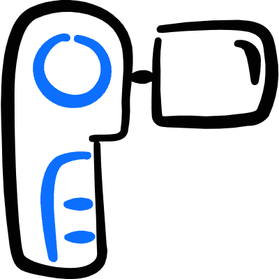 Camera Small Icon from Freehand Duotone Set