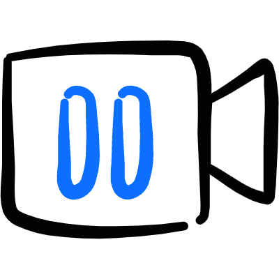 Controls Camera Pause Icon from Freehand Duotone Set