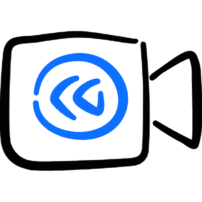 Controls Camera Rewind Icon from Freehand Duotone Set