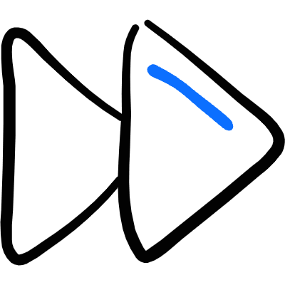 Controls Forward Icon from Freehand Duotone Set