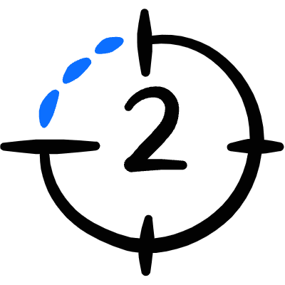 Video Edit Timer Two Icon from Freehand Duotone Set