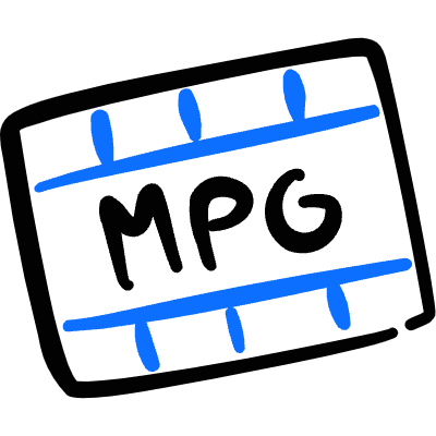 Vide Document Mpg Icon from Freehand Duotone Set