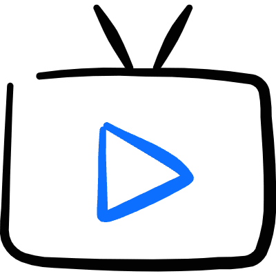 Vintage Tv Watch Icon from Freehand Duotone Set