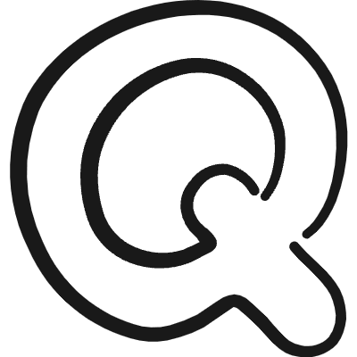 Disability Q Icon from Freehand Duotone Set