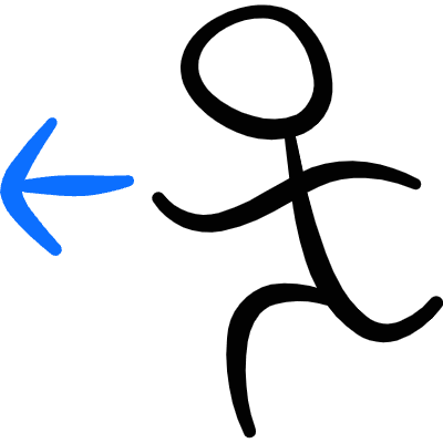 Safety Exit Left 1 Icon from Freehand Duotone Set