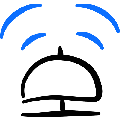 Safety Fire Alarm Icon from Freehand Duotone Set