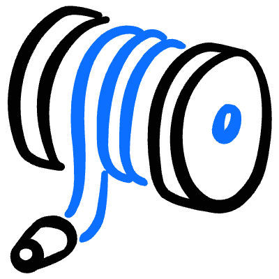 Safety Fire Hose 1 Icon from Freehand Duotone Set