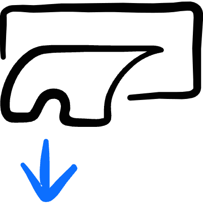 Ticket Buy Icon from Freehand Duotone Set