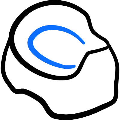 Toilet Baby Seat 2 Icon from Freehand Duotone Set