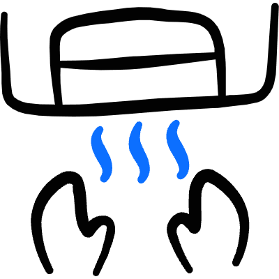 Toilet Hand Dryer Icon from Freehand Duotone Set