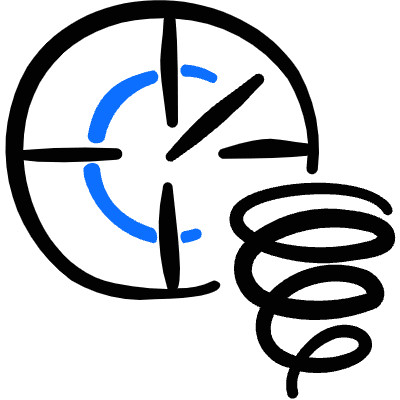 Natural Disaster Hurricane Radar Icon from Freehand Duotone Set