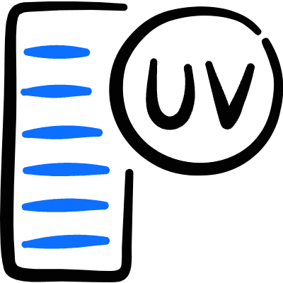 Uv High 1 Icon from Freehand Duotone Set