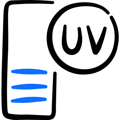 Uv Low 1 Icon from Freehand Duotone Set