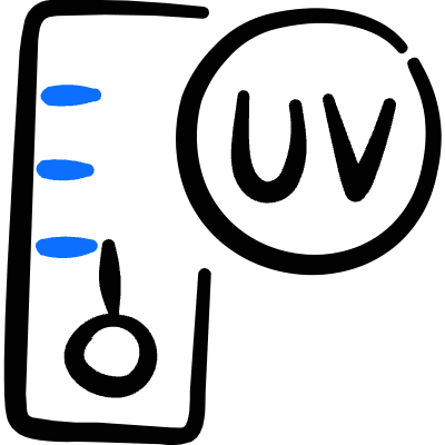Uv Low Icon from Freehand Duotone Set