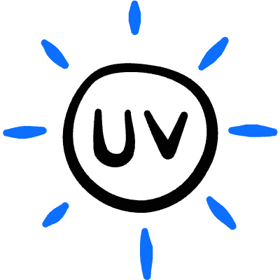 Uv Sun 1 Icon from Freehand Duotone Set
