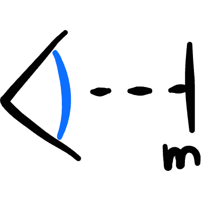 Visibility Distance Icon from Freehand Duotone Set