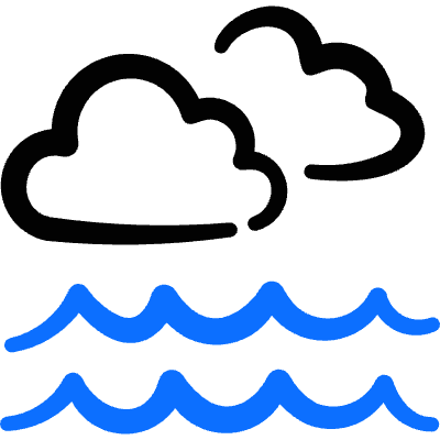 Cloud Mist 1 Icon from Freehand Duotone Set