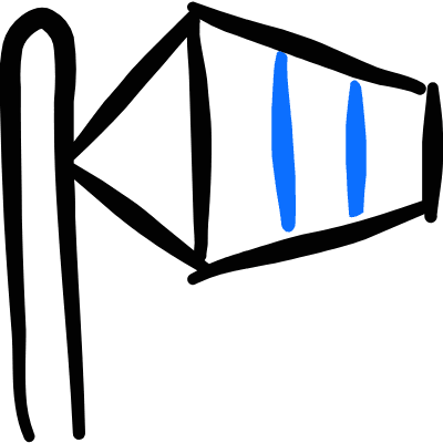 Wind Velocity Measure Icon from Freehand Duotone Set