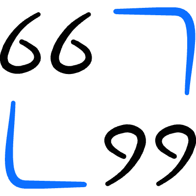 Business Management Quotation Icon from Freehand Duotone Set