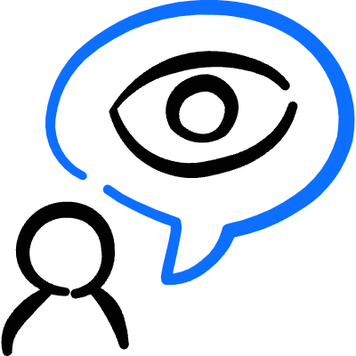 Crm Relationship Tracking Icon from Freehand Duotone Set