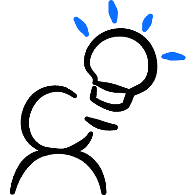 Creativity User Idea Icon from Freehand Duotone Set