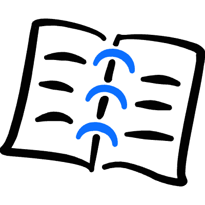 Office Note Book Icon from Freehand Duotone Set