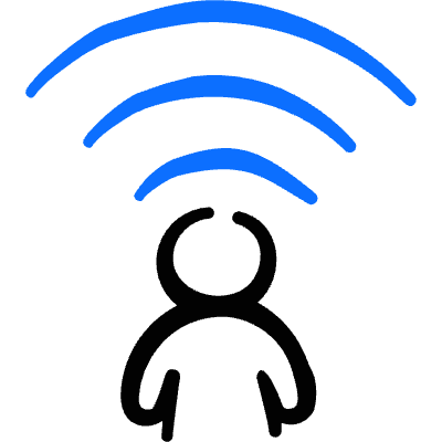 Presentation Amphitheater Icon from Freehand Duotone Set