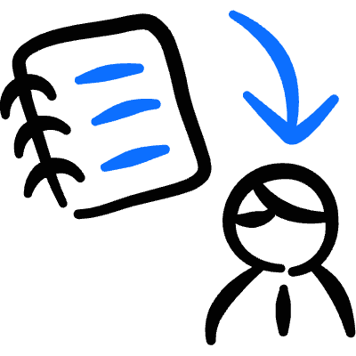 Task List Assign Icon from Freehand Duotone Set