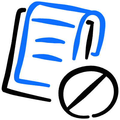 Task List Clipboard Disable Icon from Freehand Duotone Set