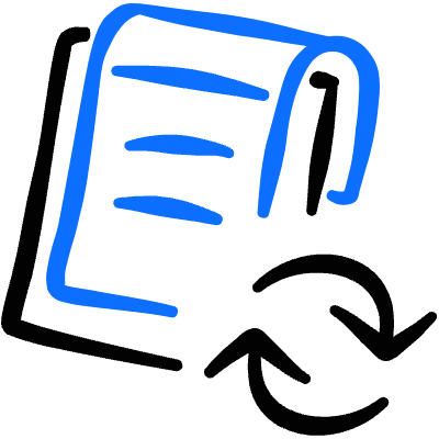 Task List Clipboard Sync Icon from Freehand Duotone Set