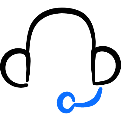 Video Meeting Headphones 2 Icon from Freehand Duotone Set