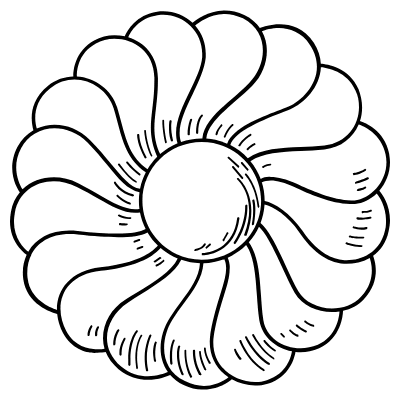 Vignette Symbol 10 Element from Vintage Graphics Set