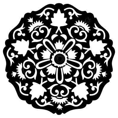 Vignette Symbol 2 Element from Vintage Graphics Set