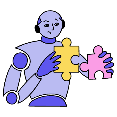 Artifficial Intelligence Illustration from Dhaka Set