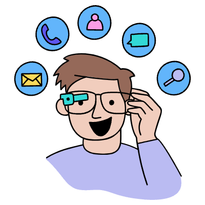 Smart Wearables Illustration from Dhaka Set