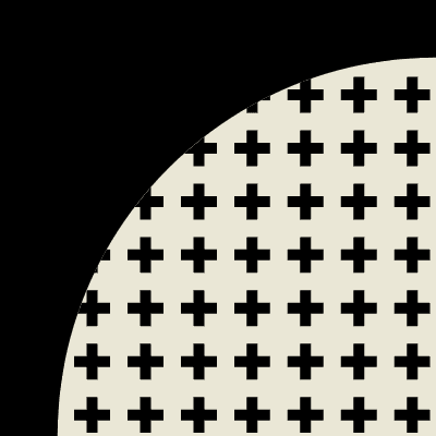 Arc Cross Element from Modular Tiles Set