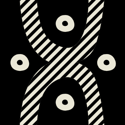 Chromosome Diagonal Oblique Element from Modular Tiles Set