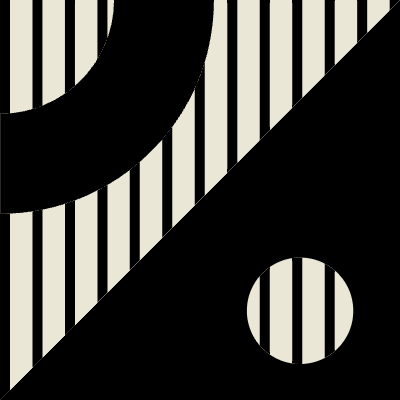 Circle Point Triangle Stripe Line Element from Modular Tiles Set