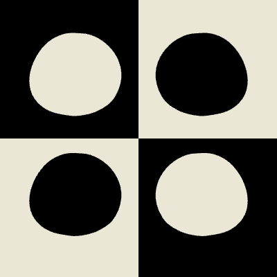 Dice Checker Element from Modular Tiles Set