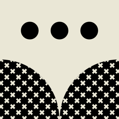 Triple Point Cross Element from Modular Tiles Set
