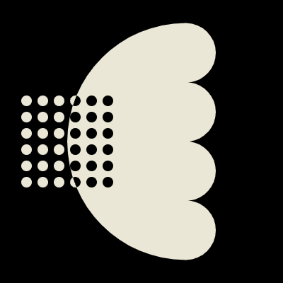 Tulip Dot Element from Modular Tiles Set