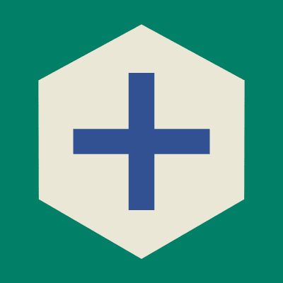  Hexagon Cross Element from Modular Tiles Set