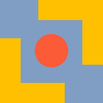 Corner Point Element from Modular Tiles Set