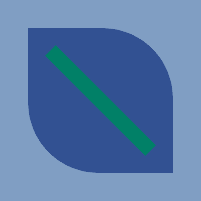 Leaf Element from Modular Tiles Set