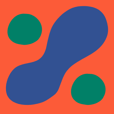 Point Amoeba Element from Modular Tiles Set