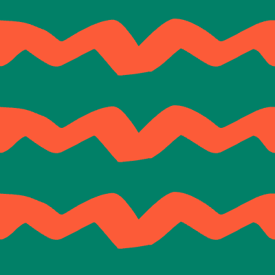 Zigzag Worm Element from Modular Tiles Set