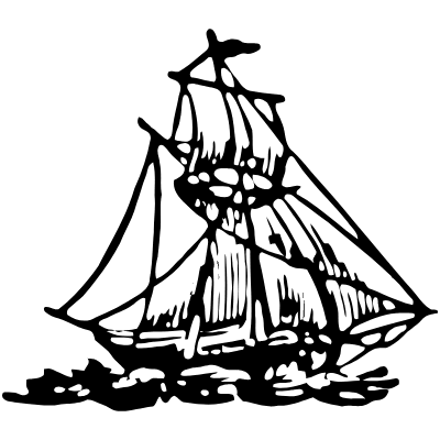 Junk Ship 20 Element from Vintage Illustrations Set