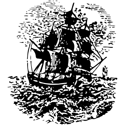 Junk Ship 26 Element from Vintage Illustrations Set